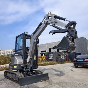 شحن مجاني 1 طن 2 طن Bagger مع آلات حفر من نوع الزاحف Pelle للاستخدام المنزلي - Product Image 1