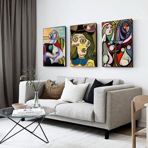 Impresión en Lienzo Abstracta <span class=keywords><strong>de</strong></span> <span class=keywords><strong>Pablo</strong></span> <span class=keywords><strong>Picasso</strong></span>, Colección <span class=keywords><strong>de</strong></span> Obras <span class=keywords><strong>de</strong></span> <span class=keywords><strong>Arte</strong></span> Famosas, Pintura en Algodón, Póster Vintage, <span class=keywords><strong>Arte</strong></span> <span class=keywords><strong>de</strong></span> Pared para Sala <span class=keywords><strong>de</strong></span> Estar, Decoración del Hogar - Product Image 2