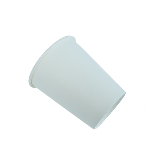 Tasses à café compostables jetables imprimées personnalisées 8oz 12oz 16oz bière eau papier <span class=keywords><strong>verre</strong></span> avec couvercle - Product Image 6