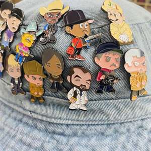 Muestra Gratuita: Pines de Solapa Metálicos Personalizados con Logotipo para Gorras Ajustables, Impresión 3D con Letras en Relieve, Estilo Mascota, Esmalte Suave y Duro - Product Image 6