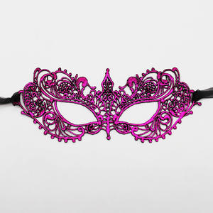 Máscaras de Mascarada de encaje de colores vibrantes, conjunto de máscara de ojo de fiesta elegante para baile de carnaval, evento de graduación, accesorio de disfraces - Product Image 6