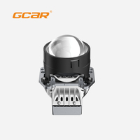 GCAR - Lente de Proyector LED Bi-LED para Faros Delanteros de Coche y Motocicleta, Lente de Prisma TIR Ultra R5 de 2.5 Pulgadas, Universal, en Oferta