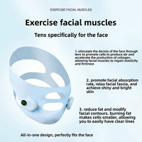 Appareil de levage du visage Resserrement de la peau V Masseur de lifting du visage Vibration Réduire le double menton Dispositif de lifting du visage à micro-courant électrique