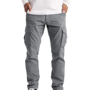 Pantalones Cargo Casuales de Lona para Hombre al por Mayor, Cintura Media, Tallas Uniformes, Acabado Duradero para Programas de Venta al por Menor y Marca Privada - Product Image 4