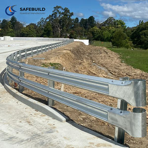 Barrière de sécurité routière en acier galvanisé à chaud de type W, système de barrière anti-collision EN1317 AASHTO M180, fournisseur de sécurité routière - Product Image 3