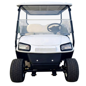Voiture de golf électrique intelligente solaire RC-05, 7-8 places, certifiée CE, batterie au plomb-acide, moteur AC 3-5KW, autonomie 90km, vitesse maximale 40-50km/h - Product Image 1