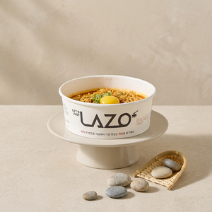 Tazón de Papel para Inducción de Alta Durabilidad Hecho en Corea (ODM), Transferencia Rápida de Calor, Kit de Comida, Contenedor de Alimentos Compatible con Alimentos como Fideos - Product Image 1