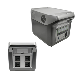 Station d'alimentation portable LiFePO4 étanche 1000W pour camping extérieur avec contrôleur solaire MPPT et onde sinusoïdale pure - Product Image 2