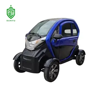 China Sunyu Hot Elektrische Vierwielige Scooter Voor Oudere En Pick-Up Kinderen Mini Zonne-Auto