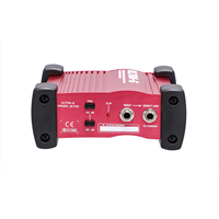 Boîtier de direct actif professionnel de haute qualité avec son surround, batterie rechargeable, alimentation fantôme, émulation d'enceinte de guitare en métal