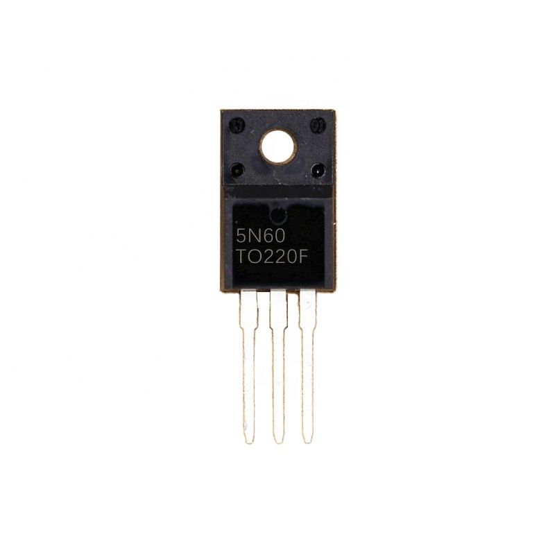 5N60 N-channel 650V 4.5A TO-220F мощность MOSFET оригинальный транзистор поверхностного монтажа hualichip интегральная микросхема ic mos 5N60