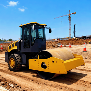 8 tấn thủy lực đơn trống rung đường lăn cho nhựa đường nén - Product Image 2