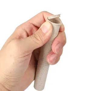 UKETA venta al por mayor personalizado 116 mm biodegradable PP envases de plástico Pop Top tarro biodegradable tubo de compresión para king size