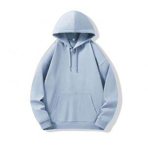 330 GSM 100% Baumwolle Hoodie Unisex Hochwertige Maßgefertigte Pullover Schwergewichtige Sweatshirts - Product Image 4