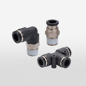 Raccords enfichables en laiton KE4-1 PISCO pour pièces pneumatiques - Product Image 1