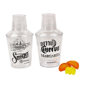 Shaker per <span class=keywords><strong>Cocktail</strong></span> Personalizzati all'Ingrosso 12oz/16oz/26oz/36oz Mini Shaker per <span class=keywords><strong>Cocktail</strong></span> in Plastica - Product Image 2