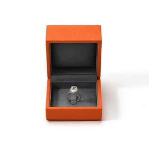 Cajas de Joyería FANXI, Cajas de Anillos Personalizadas, Cajas de Joyería de Microfibra, Estuche de Almacenamiento de Anillos, Paquete de Joyería - Product Image 1