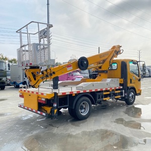 Piattaforma Aerea Montata su Camion Dayun 4x2 21m con Cestello di <span class=keywords><strong>Lavoro</strong></span> per Operazioni di Installazione ad Alta Quota - Product Image 6