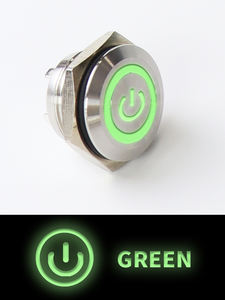 CHYF 12/16/19/22 мм короткий Мини RGB 3-6 В светодиодная кнопка 16 мм Мгновенный светодиодный переключатель из нержавеющей стали IP67 - Product Image 5