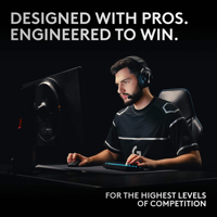 Teclado Inalámbrico para Juegos Logitech PRO X 60 LIGHTSPEED 60%, Interruptor Óptico Táctil Red Dot GX, LIGHTSYNC RGB, 1ms para Esports