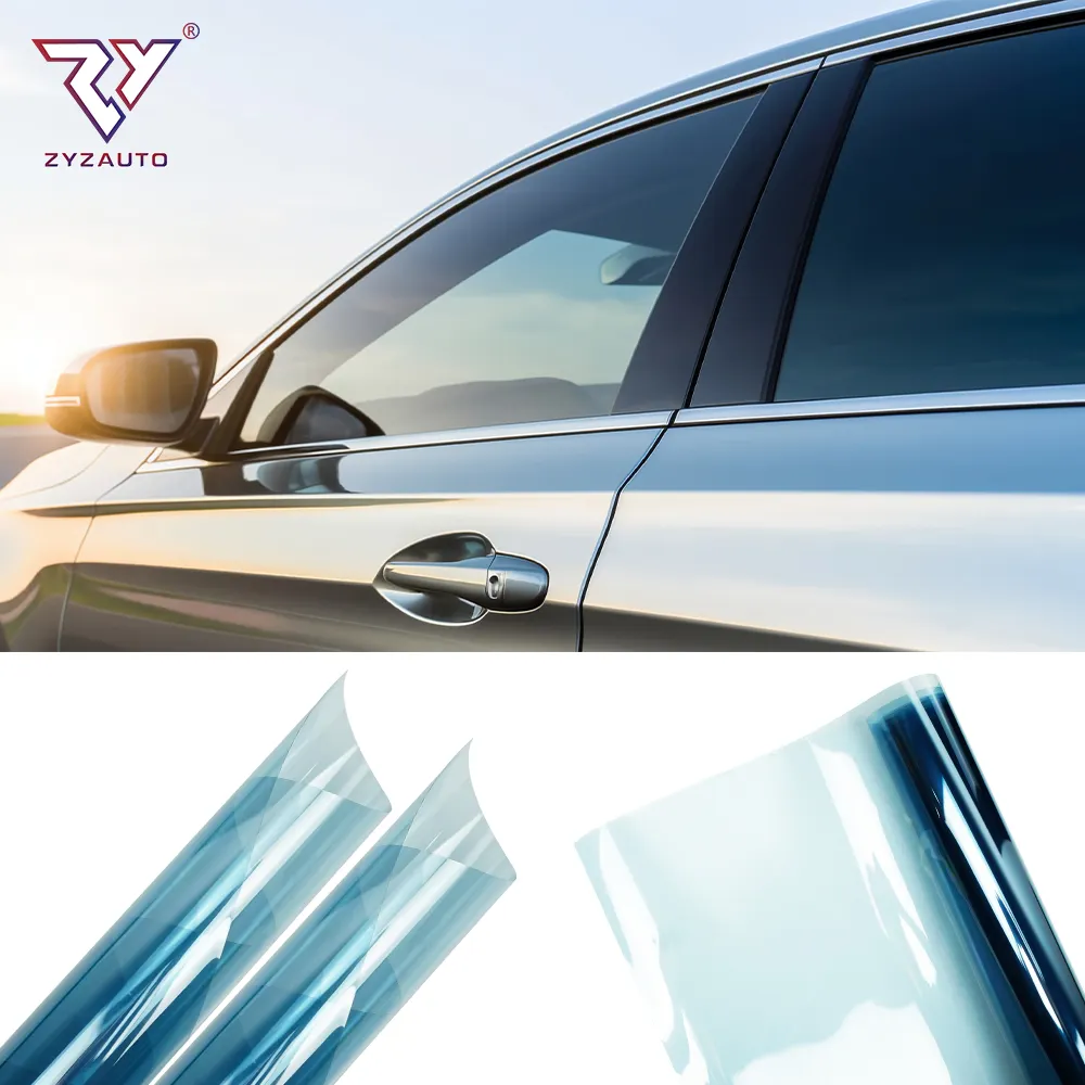 ZY Acessório de carro de alta qualidade preço barato filme solar de alta Vlt para vidro de janela de carro