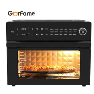 OEM Appareils de cuisine électriques multifonctionnels 30L usine 1800W Friteuse à air à double cuisson Four à pain grillé