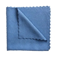 Handuk Kain Mikrofiber Waffle Berdaya Serap Tinggi, Anti Gores, Ukuran Besar untuk Detailing Mobil