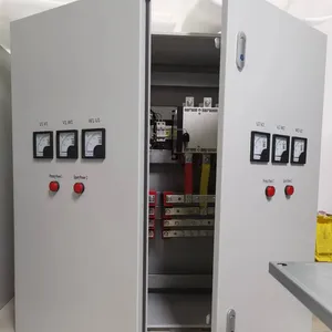 MCC baixa tensão 3 fase placa de distribuição painel 220v ATS dupla potência conversão automática controle elétrico painel do armário