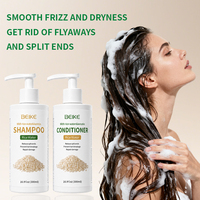 Shampooing capillaire à l'extrait de riz biologique BEIKE, nourrissant, lissant, anti-casse, soin du cuir chevelu, sans sulfate, produits de soin des cheveux OEM