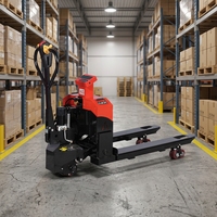 Venta al por mayor de fábrica: Carretilla elevadora eléctrica de 3T con impresión, transpaleta para transporte de mercancías y básculas electrónicas.