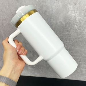 Gobelet de voyage isotherme en acier inoxydable H2.0 de 30 oz, plaqué or coloré sous revêtement poudré, pour gravure laser – Expédition depuis l'entrepôt américain - Product Image 5