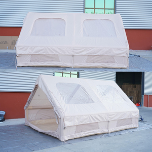 Carpa Inflable Impermeable de Oxford de 12 m² con Doble Puerta y Doble Claraboya Grande, Un Dormitorio para 5 a 8 Personas, en Oferta - Product Image 4