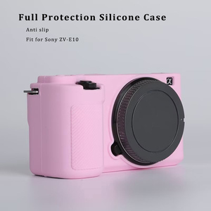Protector de viaje, accesorios, funda de cámara, funda de silicona suave personalizada para Sony <span class=keywords><strong>ZV</strong></span> <span class=keywords><strong>E10</strong></span> - Product Image 4