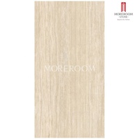 Panneau de mur beige aggloméré artificiel du plat 1200x2400 de pierre de travertin pour l'hôtel