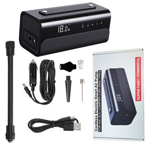 Mini bomba de aire eléctrica <span class=keywords><strong>para</strong></span> SUV Light Truck <span class=keywords><strong>Camper</strong></span> Car Bike Inflador de neumáticos inteligente inalámbrico - Product Image 6