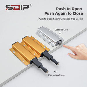 Système d'amortissement magnétique à <span class=keywords><strong>fermeture</strong></span> en douceur pour armoires, chambres et cuisines - Product Image 2