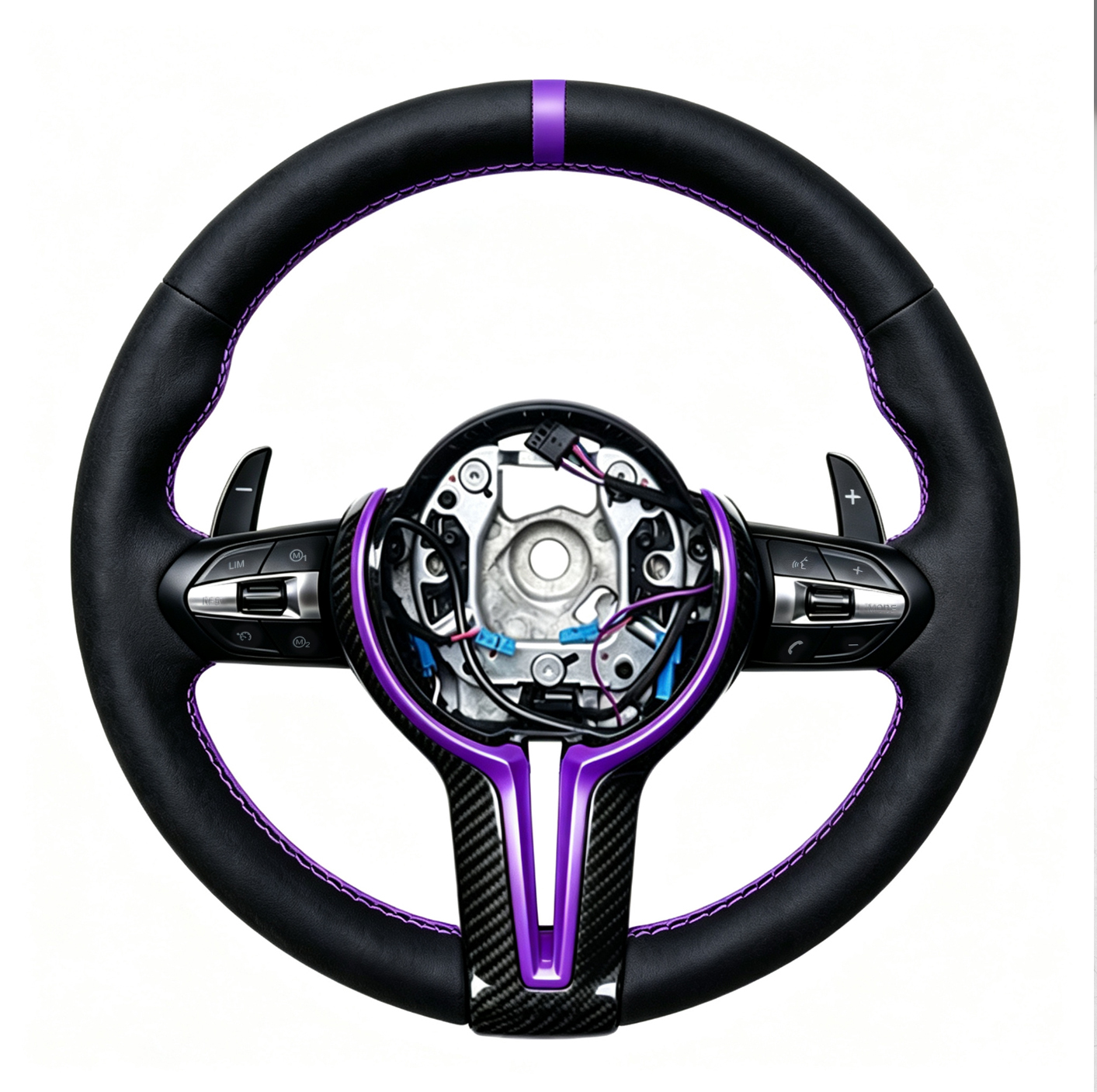 Purple+Carbon Fiber Frame+Paddle