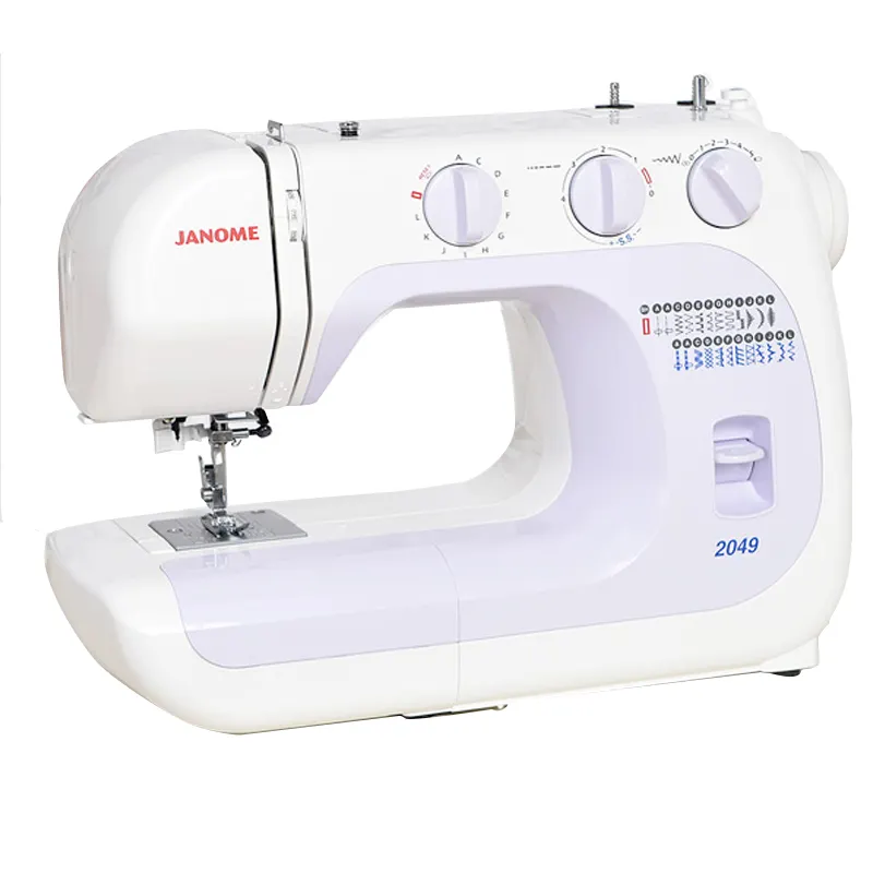 JANOME 2049 home use electric usha walking foot sawing machine clothes domestic sewing machine household