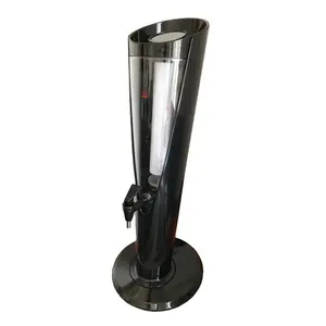 Portable beverage or automatic beer bucket dispenser machine draft beer cooler tower 3L drinking wine draft tower