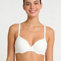 Soutien-gorge push-up Gap Basic à armatures pour femmes à petite poitrine, avec grand disque décoratif, armature souple, style européen-américain