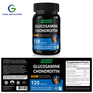 Capsules de MSM <span class=keywords><strong>Halal</strong></span> Ausreson OEM <span class=keywords><strong>Glucosamine</strong></span> 1500 Chondroïtine 800 Complément articulaire et osseux MSM <span class=keywords><strong>Glucosamine</strong></span> Chondroïtine - Product Image 2