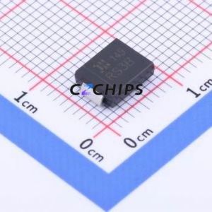 Diode RS3B-13-F SMC d'origine et neuve, diode à usage général, fournisseur de composants électroniques en gros et service BOM - Product Image 1