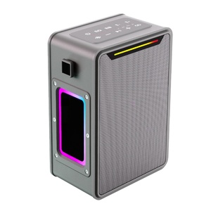 ลำโพงคาราโอเกะขนาดมินิพร้อมไมโครโฟน, ลำโพงไมค์คู่ลำโพงสำหรับใช้ในบ้านขนาด60วัตต์ - Product Image 6