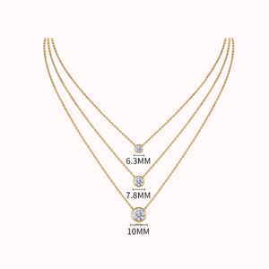 Colliers ras du cou et chaînes à pendentifs multicouches vintage plaqués or et argent avec strass en forme d'étoile d'<span class=keywords><strong>amour</strong></span>, bijoux <span class=keywords><strong>de</strong></span> mode - Product Image 4