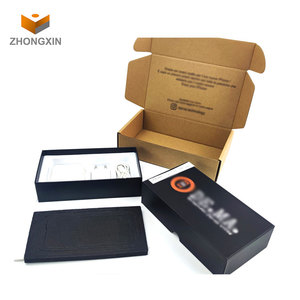 Oem Color Printing Recycle Rigid Paper Packing Universal Empty Paper Boxes For Mobile Phone <strong>Packaging</strong> With Customized Lining