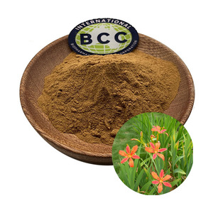 BCC Natrual Rhizoma Belamcandae Extrait Blackberry Lily Blackberrykiky Poudre Rhizome <span class=keywords><strong>Belamcanda</strong></span> Chinensis Extrait Poudre - Product Image 1