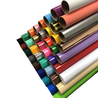 Plotter de corte de PVC de larga durabilidad para manualidades DIY, pegatina holográfica cromada arcoíris, rollo de película de vinilo autoadhesivo para enmascarar