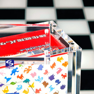 SYP UV résistance <span class=keywords><strong>Pokemon</strong></span> magasin Crad jeu Scarlet & Violet 151 grande boîte de rappel japonais acrylique 6mm étui avec couvercle magnétique - Product Image 3