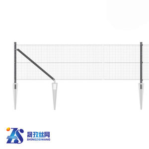 Clôture en treillis soudé en acier galvanisé pour cour et ferme, clôture décorative personnalisable avec service de découpe, fabricant - Product Image 3