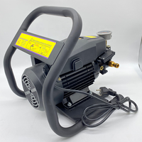 Lavadora de Autos Eléctrica Pequeña Negra Taizhou JC-858, Lavadora de Alta Presión Portátil de 120 bar